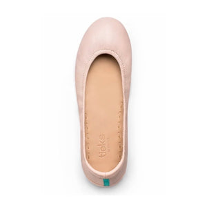 Tieks Matte Pink Italian Leather Ballet Flats 8 New Without Box