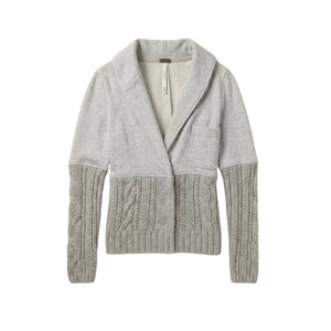 Free People Medium Say Anything Heather Grey Cardi Sweater Jacket