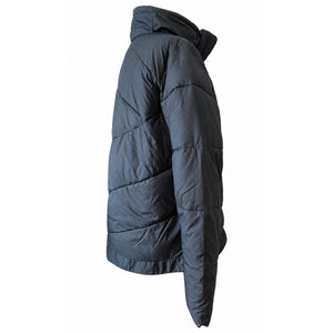 Columbia Sportswear Womens Black Insulated Puffer Jacket High Collar Large Like New