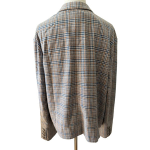 We The Free Free People Medium Cali Plaid Blazer Dust Combo Jacket