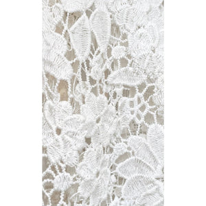 Free People Medium Lina Lace Top Ivory NWT