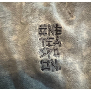Free People One Teaspoon XLarge  Stud Heart Stud Heart Marled Grey Sweater