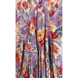 Free People Medium Sweet Dreams Printed Floral Mini Dress Whimsy