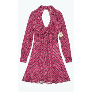 Free People Small It Takes Two Mini Dress Pop Combo  NWT