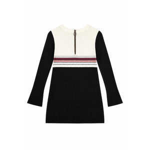 Free People Small Colorblock Striped Mini Sweater Dress