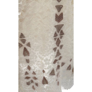 Free People "Secret Origins" Allover Lace with Embroidery Tunic / Mini Dress.