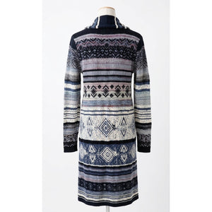 Free People Small Yesterday's Smile Open Front Knit Duster Cardigan