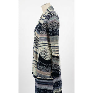 Free People Small Yesterday's Smile Open Front Knit Duster Cardigan