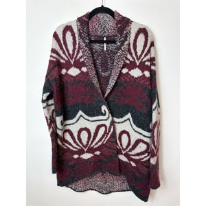 Free People Large Winter's Day Bliss Cardigan Sweater