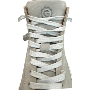 GREATS The Royale High Top Ash Nubuck With Supple Grey Suede Upper Sneaker 8.5 NWOB
