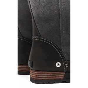 Sorel Major Pull-On Grill/Quarry Leather Buckle Wedge Boot 9 NWOT