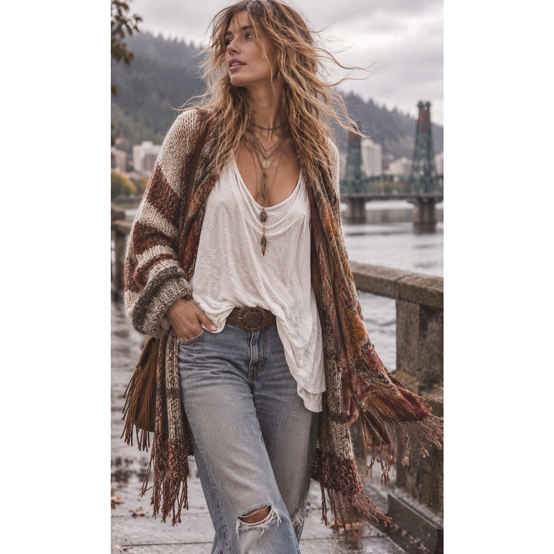 Free People We The Free Double Layer White Draped Tee Small