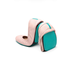 Tieks Matte Pink Italian Leather Ballet Flats 8 New Without Box