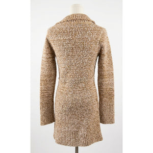 Free People Medium Milena Lace-Up Mini Sweater Dress
