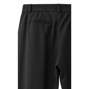 Diane von Furstenberg DVF Lendra Black Ankle Zip Pants Size 6