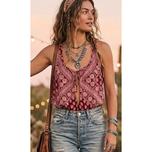 Free People Intimately Ivory Pucker Up Lace Cap Sleeve Bodysuit
